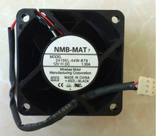 Nmb alta velocidade e ventilador de refrigeração a ar com três fios, 12v, a, 6cm, 60*60*38mm 2024 - compre barato