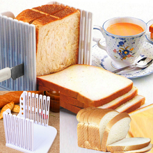 New Bread Slicer Cutting Tool Plastic Bread Cutter Splicing Toast Rack Slice Kitchen Accessories Tools 2024 - buy cheap