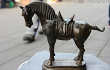 Estatua de Feng Shui de la suerte, Zodia corcel de caballo, bronce, 10 Chino real, venta al por mayor, 25% de descuento 2024 - compra barato