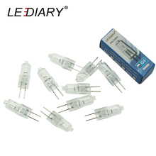 LEDIARY Halogen G4 Bulbs 6V 10W 20W 30W Dimmable Warm White 2700K Lights Clear Glass Bulb Lamp with Separated Box 20pcs/lot 2024 - buy cheap