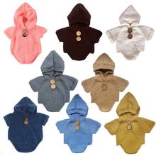 Newborn Outfit Photography Romper Crochet Clothes Baby Photo Props Costume W25 2024 - buy cheap