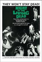 NIGHT OF THE LIVING DEAD - ONE SHEET, cartel de pintura decorativa de seda de película de 24x36 pulgadas 2024 - compra barato