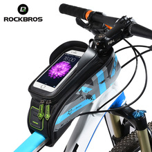 Bicycle Bag Rainproof Bike Front Tube Cycling Bag 5.8/6.0 Phone Case Frame Touch Screen MTB Pannier Bicycle Accessories 2024 - buy cheap