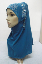 H889 latest muslim hijab with stones and pearls,fast express delivery 2024 - buy cheap