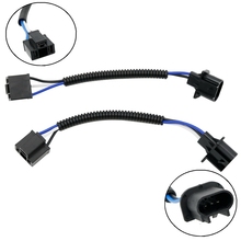 Cable adaptador de conversión de faro delantero H13 macho a hembra H4, repuesto para Jeep Wrangler JK TJ Hummer H2, faro LED de 7 pulgadas, 2 uds. 2024 - compra barato