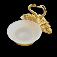 Gold Swan bathroom Soap Dish Holder Bathroom Wall Mounted Saboneteiras De Banheiro Soap Dish Porte Savon Salle De Bain MB-0965A 2024 - buy cheap