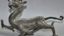 Escultura de arte em bronze fengshui chinês animal da sorte da china, estátua do zodíaco, 8" 2024 - compre barato