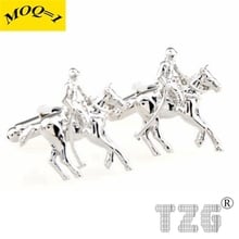 Ride on Horse Cufflink Cuff Link 1 Pair Free Shipping Promotion 2024 - buy cheap