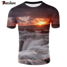 2019 New Men 3D T-shirt Casual Short Sleeve O-Neck Fashion Nature Printed 3D t shirt Men Tees High Quality Brand tshirt hombre 2024 - buy cheap