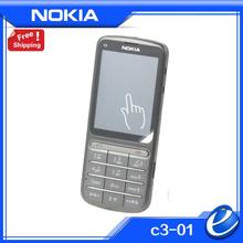 Fast Free Shipping Original Nokia C3-01 Mobile Phone have Russian Keyboard Russian memu Unlocked C3 01 Cell Phone 2024 - buy cheap