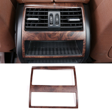 Pegatina para la parte trasera del coche, marco de ventilación de aire acondicionado para BMW serie 5 F10 520 525 2011-2017, accesorios de Interior de ABS 2024 - compra barato