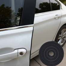 8 метров U Тип 3 м резиновое уплотнение клейкая Универсальная автомобильная дверь уплотнитель Автомобильная звукоизоляция автомобильные резиновые полосы 2024 - купить недорого
