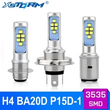 H4 P15D H6 BA20D Led Motorcycle Led Headlight Bulbs Fog Light 12 3535SMD 1200LM Hi Lo Lamp Scooter Accessories Motorbike DRL 2024 - buy cheap