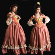 Vestido victoriano de la recreación medieval, vestido de la recreación del Teatro de la Guerra Civil, de la realeza francesa del siglo 18, Retro, HL-308 2024 - compra barato