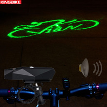 Kingbike-luz verde para bicicleta, recarregável via usb, luz de segurança e advertência para fotos de bicicleta, mtb 2024 - compre barato