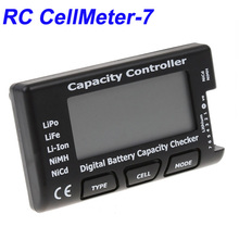 RC CellMeter-7 Digital lipo battery capacity checker for RC helicopter Li-ion NiMH Nicd 2024 - buy cheap