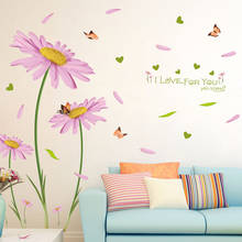 [Fundecor] Large size flower butterfly wall stickers home decor living room bedroom kitchen children room art wall decals murals 2024 - buy cheap