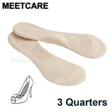 3D Three quarters Sport Orthopedic Insoles Transverse Arch Support Improve Pain Relief Foot Discomfort Correction Pad Feet Care 2024 - buy cheap