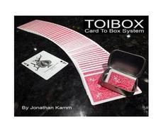 2016 Toibox система карточки в коробке от Джонатана Камм Волшебные трюки 2024 - купить недорого