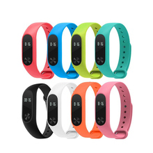 Correa de repuesto para Xiaomi Mi Band 2, pulsera de silicona para reloj de pulsera inteligente, accesorios 2024 - compra barato