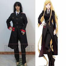 Noragami Bishamon ARAGOTO Hallowmas Anime Uniform Suit Party Clothing Cosplay Costume Black Long Coat Suit Full Set 2024 - buy cheap