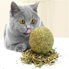 Natural Pet Cat Toy Catnip Candy Toy Mint Ball Pet Cat Teaser Playing Chew Cat Treats Portable Chasing Toys for Cats Health Care 2024 - buy cheap