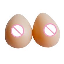 1000g/Pair D Cup False Artificial Silicone Breast Forms Fake Breasts Water-shape For Postoperative Crossdresser Bust Enhancer 2024 - buy cheap