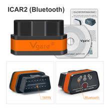 Caliente Vgate icar2 Bluetooth/Wifi OBD2 herramienta de diagnóstico ELM327 Bluetooth escáner OBD 2 Mini ELM327 WiFi para Android/IOS/PC código 2024 - compra barato