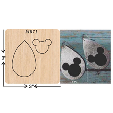 earring cutting dies 2019 new die cut &wooden dies Suitable  for common die cutting  machines on the market 2024 - buy cheap