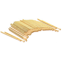 100 / PCS Spring Test Probe Hardware Tool Durable Metal Brass Test Probe Sleeve Length 16.55mm Home Convenient Test Tool PA50-D2 2024 - buy cheap