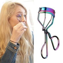 1PC Color Eyelash Curler Folding Eyelash Assist Natural Curly Steel Eyelash Curling Clip Small Makeup Tools 2024 - buy cheap