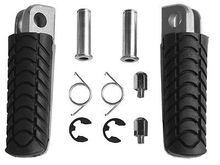 Motorcycle Front Footrest Foot pegs For KAWASAKI ZZR1400 ZX14 ZG1400 1400GTR 2006-2020 2024 - buy cheap