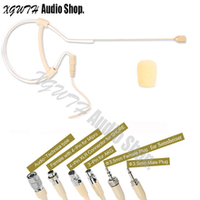 Pro Single Earhook Headworn Condenser Headset Microphone For Sennheiser Shure AKG Wireless Transmitter Mic System Studio Mics 2024 - buy cheap
