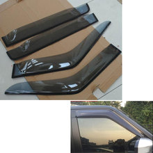 Protectores deflectores laterales de cuerpo de ventana, parasol de lluvia y protector de Sol para Land Rover LR4 LR3 2009-2015, accesorios de estilo de coche, 4 Uds. 2024 - compra barato