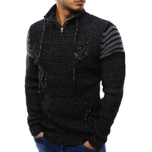 Autumn Winter Sweater Men 2021 New Casual Solid Mens Sweaters Full Sleeve Cotton Knitted Pullover Men M-XXL Knitwear Pull Homme 2024 - buy cheap