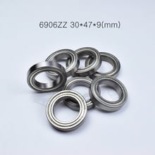 Bearing 1pcs 6906ZZ 30*47*9(mm) chrome steel Metal Sealed High speed Mechanical equipment parts 2024 - buy cheap