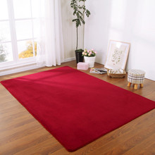 Factory wholesale high-end home coral velvet carpet bedroom living room non-slip blanket children crawling mat tatami rug 2024 - buy cheap