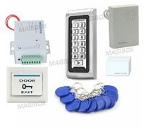Kit de Entrada De Senha Do Teclado de Controle de Acesso Porta Leitor de Cartão RFID 125 khz À Prova D' Água 2024 - compre barato