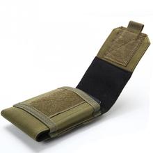 Multifunction acampamento ao ar livre caminhadas tático saco do telefone dos homens camuflagem saco da cintura gancho loop cinto bolsa oxford pano caso móvel 2024 - compre barato