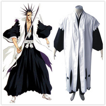 Can be tailored Anime BLEACH Cosplay Man Woman Halloween Cos Kenpachi Zaraki Cosplay Costume Japanese kimono S-3XL 2024 - buy cheap