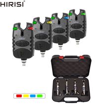 Hirisi Carp fishing bite alarms 4pcs with fishing bite indicators swinger 4pcs set Carp fishing tackle 2024 - buy cheap