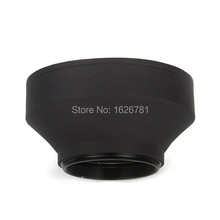 Venes Suit for Canon Nikon Pentax Camera 77mm 3-Stage Collapsible 3in1 Rubber Lens Hood 2024 - buy cheap