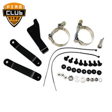 Kit de carenagem para faróis, suporte preto de fechadura para harley dyna street bob fxdb, low rider fxdl 2006-2014 2013, motocicleta 2024 - compre barato