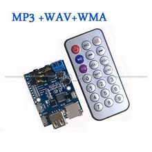 DYKB MP3 +WAV+WMA Decoder Amplifier Board U disk TF Card player Audio AUX AUDIO Sound card lossless +IR Remote Control 2024 - buy cheap