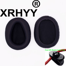 XRHYY Black Replacement Earpad Ear Pads Cushions For Sony MDR-ZX770BN MDR-ZX780DC Headphone + Free Rotate Cable Clip 2024 - buy cheap