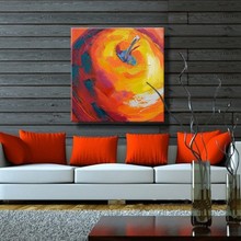 Hand painted canvas oil paintings apple picture modern oil painting wall Art for home living room decoration oil painting 2024 - buy cheap