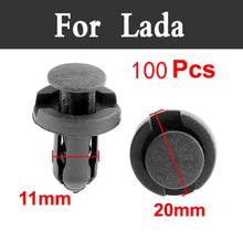 100pcs Black Plastic Mixed Fastener Car Styling Bumper Clips Retainer For Lada Oka 2105 2106 2107 2109 2110 2112 2113 2114 2115 2024 - buy cheap