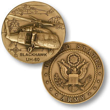 Monedas personalizadas de alta calidad a bajo precio, helicóptero Blackhawk de EE. UU., moneda de desafío militar, moneda barata personalizada antigua de EE. UU. Con pájaro 2024 - compra barato