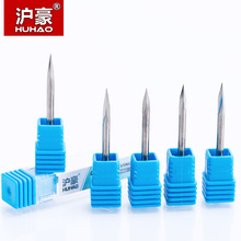 HUHAO 1pc Shank 3.175mm 3 Edge Carbide Pypamid Bits 3A TOP QUALITY  CNC Engraving Bits Router Machine 3 Face Stone Carving Tools 2024 - buy cheap