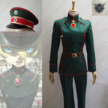 Anime Saga of Tanya the Evil Youjo Senki Tanya von Degurechaff Cosplay Costume Custom Made 2024 - buy cheap